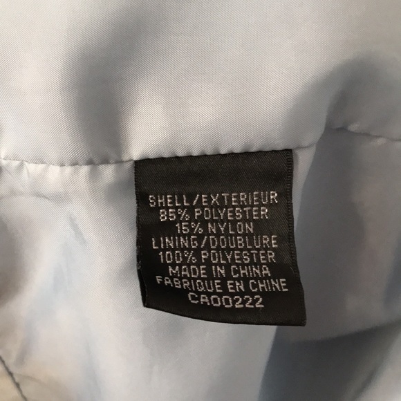 Sequence Ladies Lightweight Jacket Blue w/White Trim; Fully Lined; Vintage - Picture 5 of 10